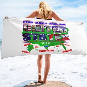 Beach and pool United States Towel..